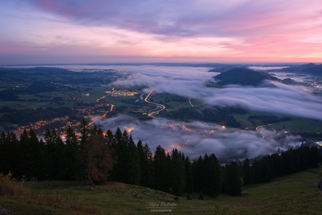 Immenstadt im Morgennebel