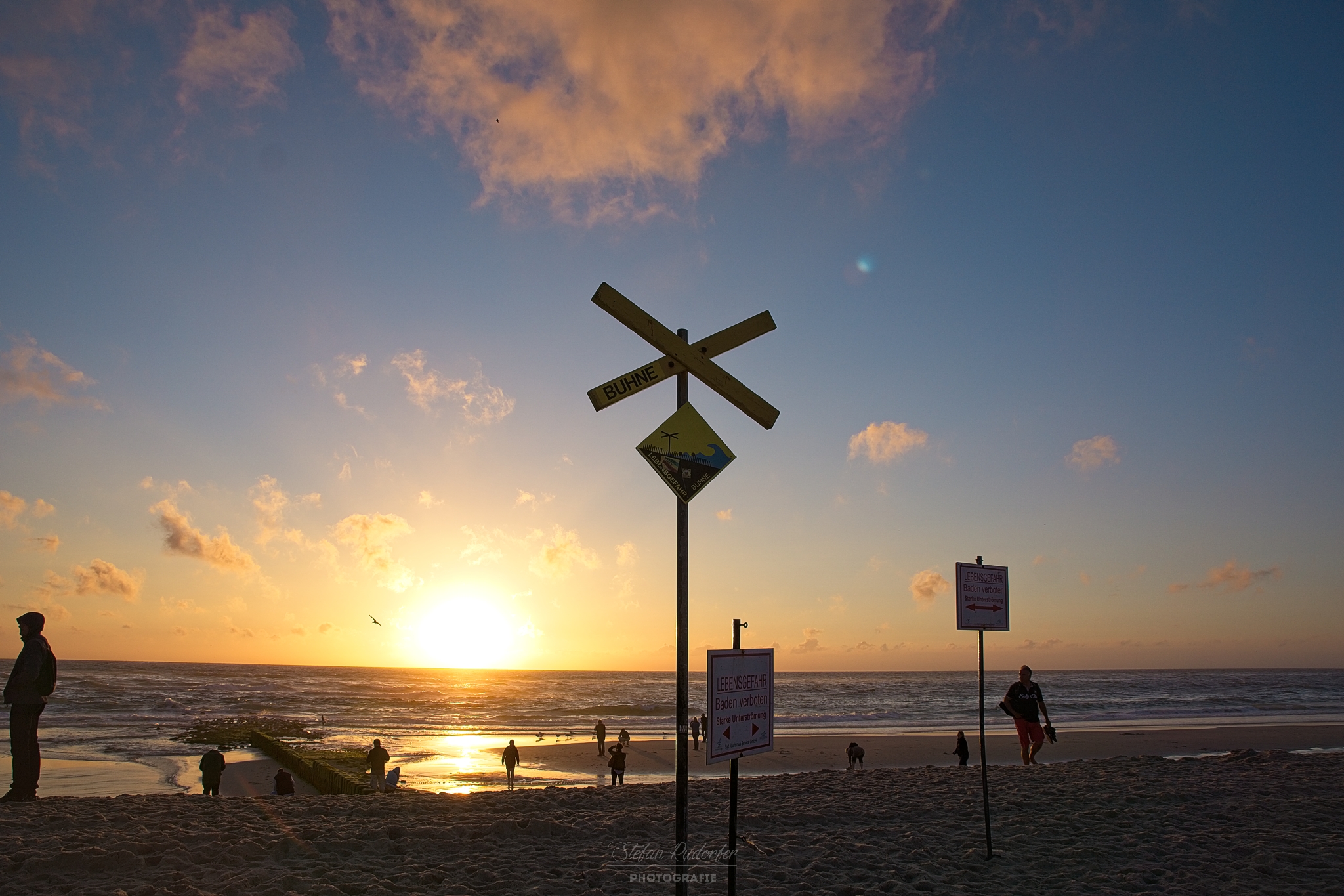 Sonnenuntergang am Beach