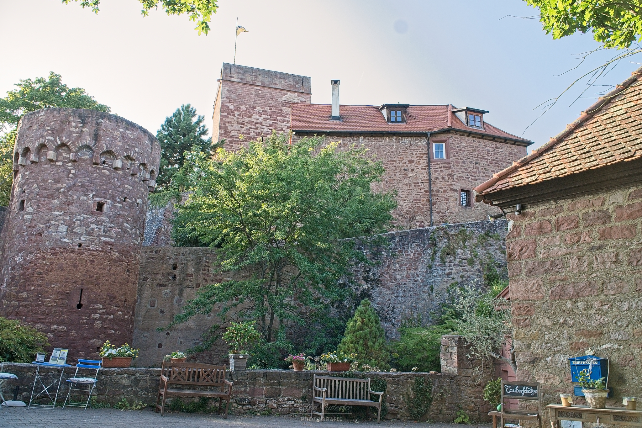 Eingangsbereich zur Burg