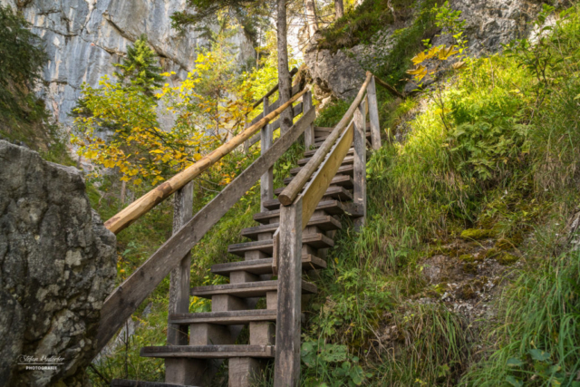 Holztreppe