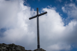 Gipfelkreuz vom Großen Arber