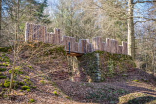 Rekonstruierter Ringwall